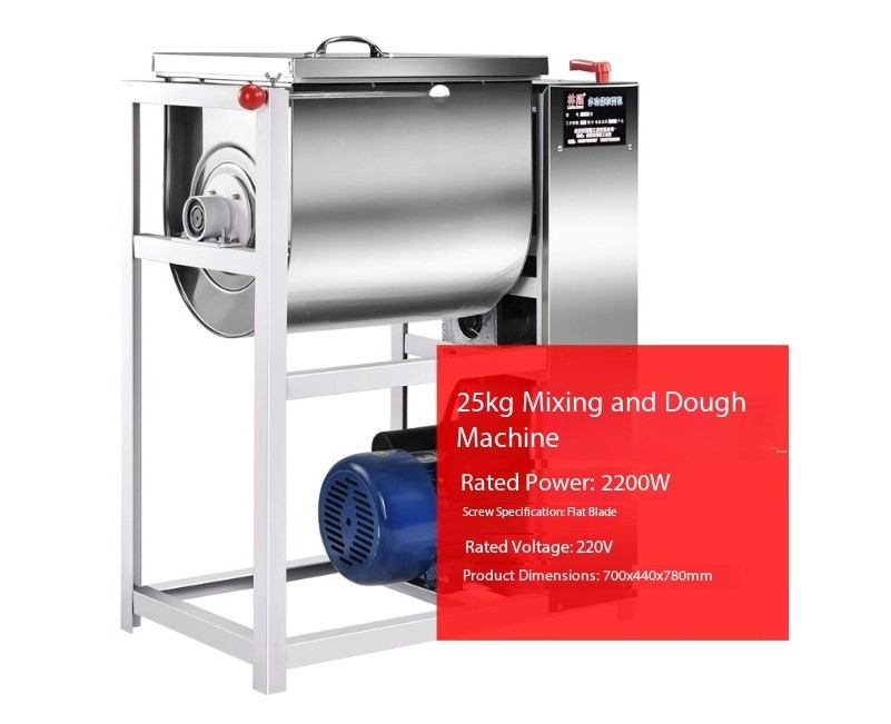 Commercial New Model 5/10/15/25kg Stainless Steel Fully Automatic Dough Mixer