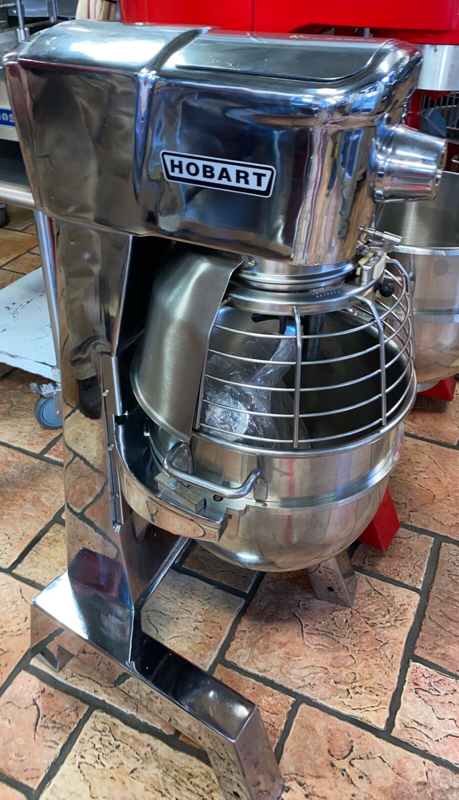Chrome Hobart 30 Quart Mixer