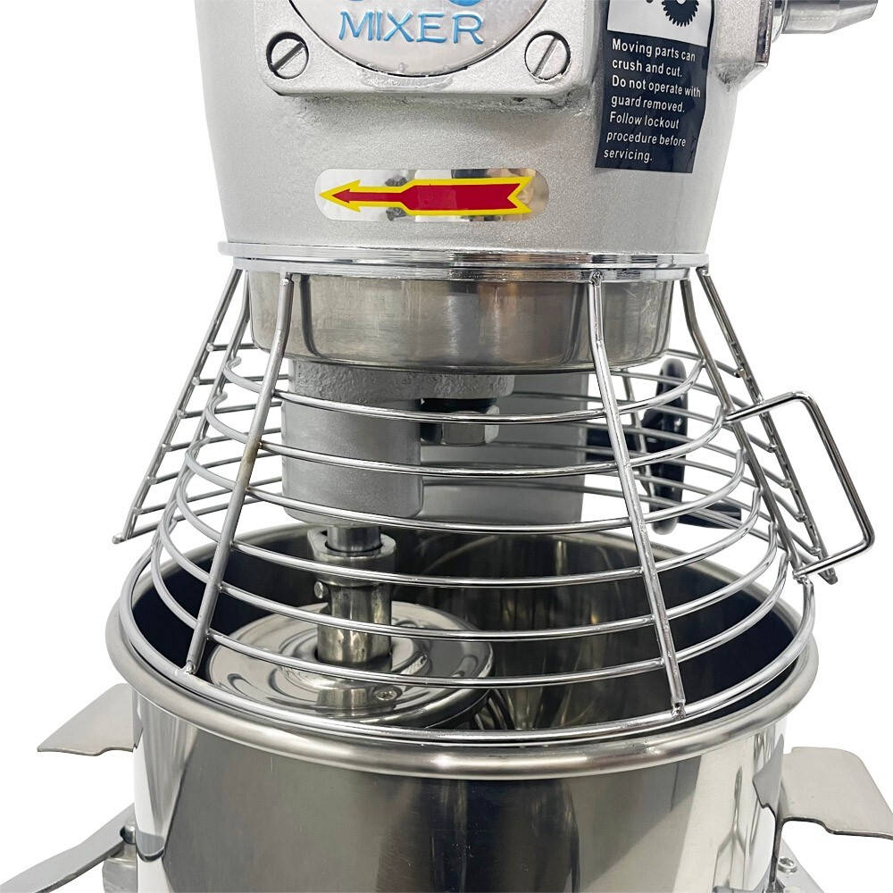 15L450W HeavyDuty Commercial Dough Food Mixer 3 Speed Gear Driven Bakery Blender