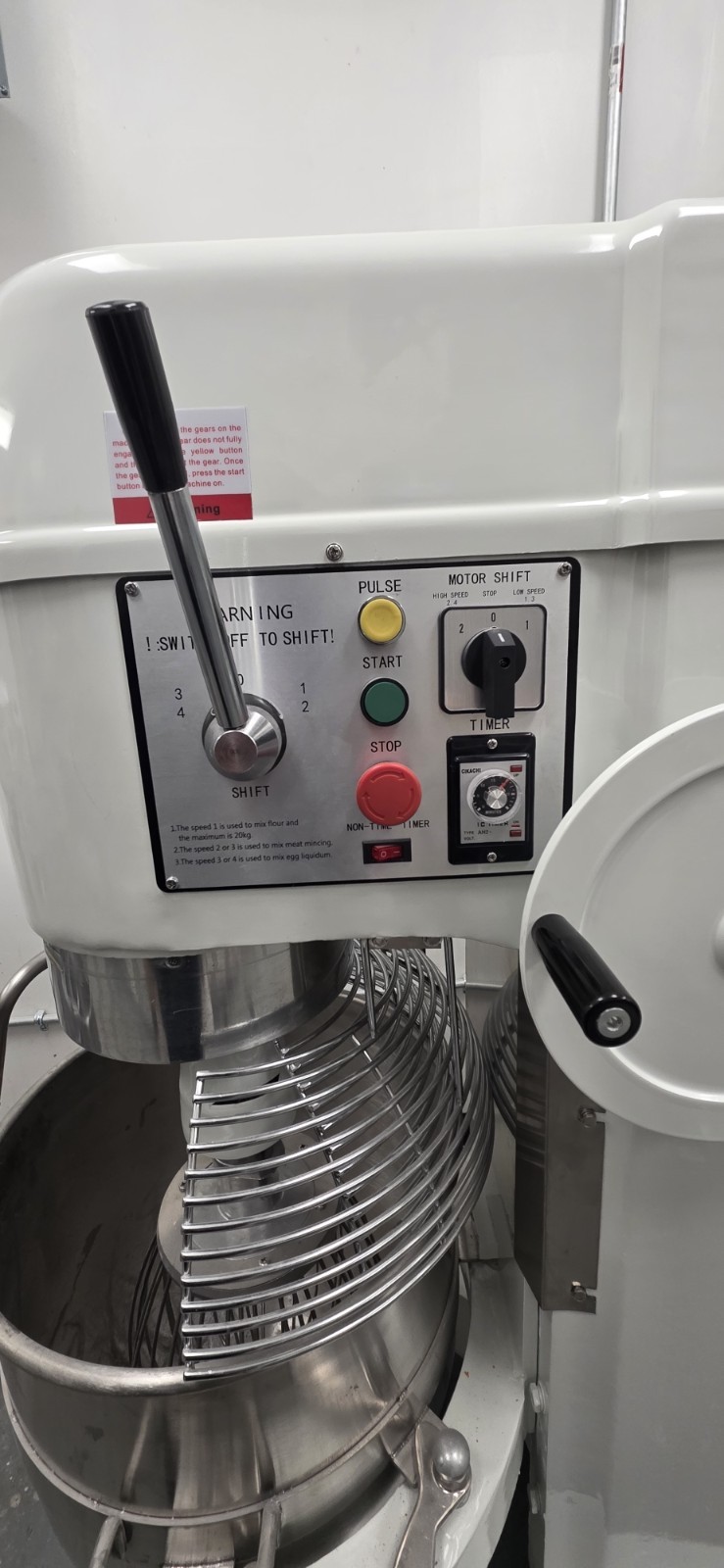 Eurodib M60A Commercial Floor Mixer 4 Speed White