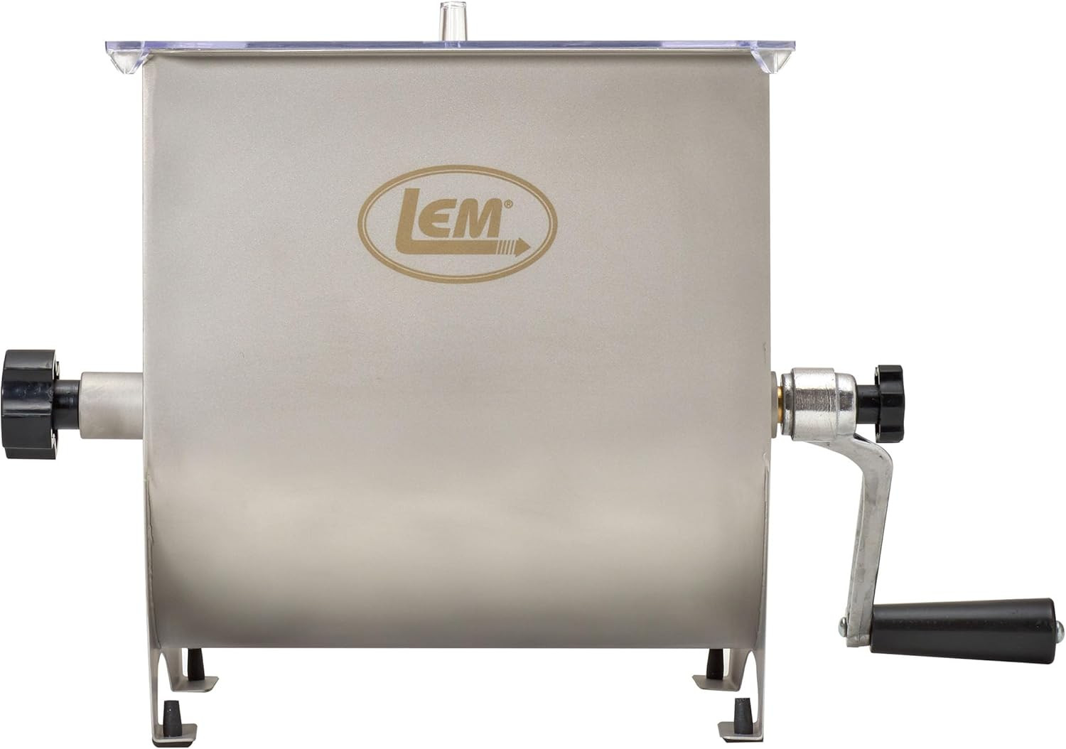 LEM Products Mightybite Manual Meat Mixer, 20 Lb Stainless Steel Meat Mixer for