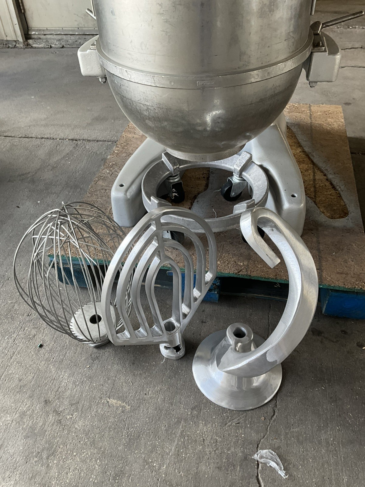 Hobart 80qt Dough mixer M802 Pizza Bakery Planetary Floor Mixer Paddle hook