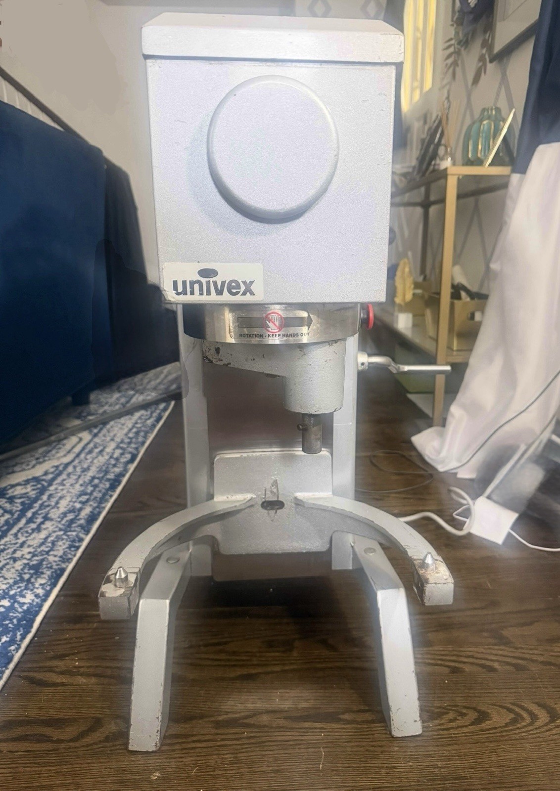 Univex SRM12 12 Qt Commercial Mixer Working