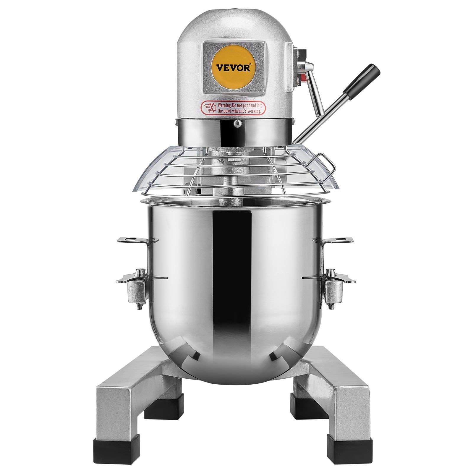 10L 550W 3-Speed Commercial Mixing Machine with Reinforced Chassis