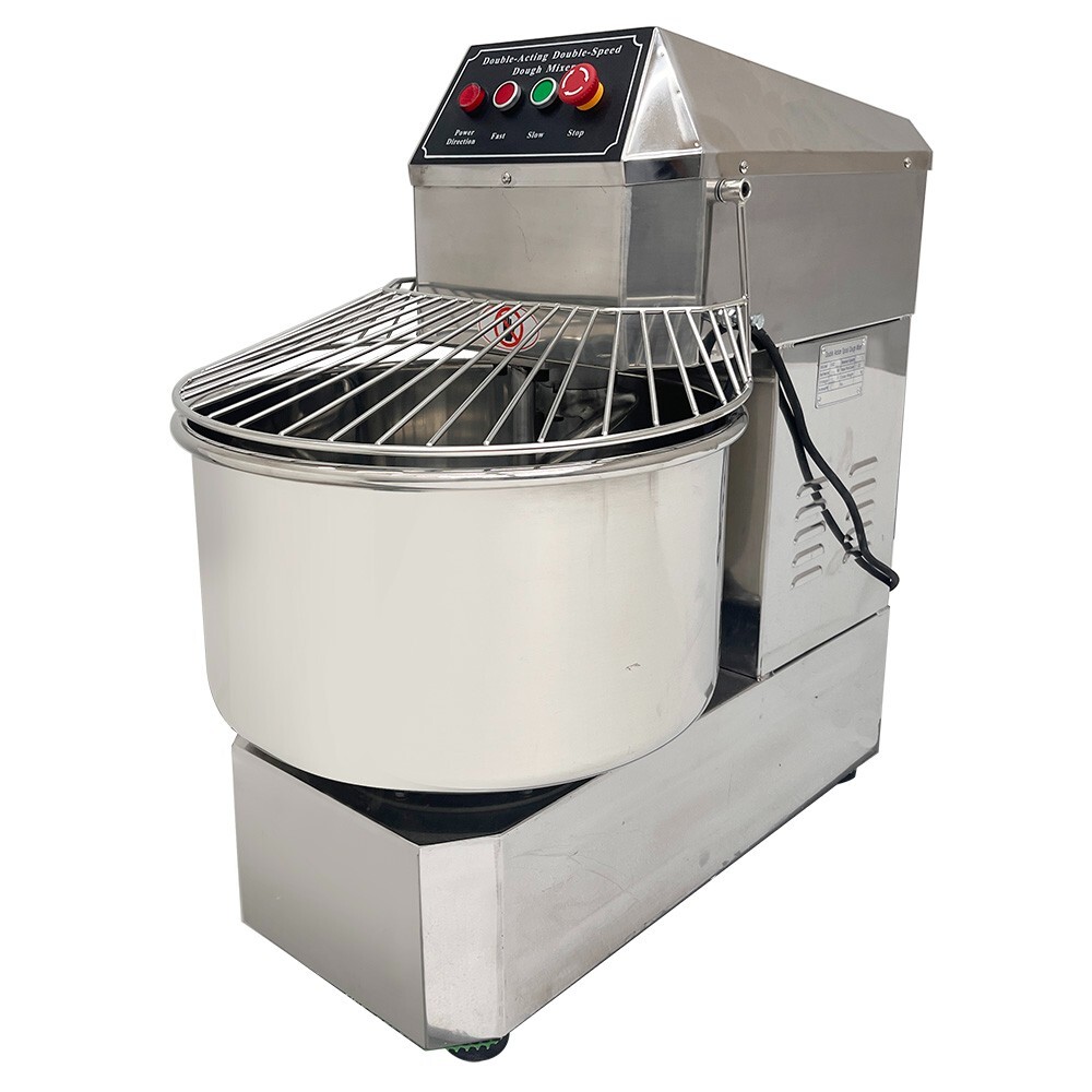 50QT Commercial Dough Mixer Machine, 110V 2200W Electric Dough Kneading Machine