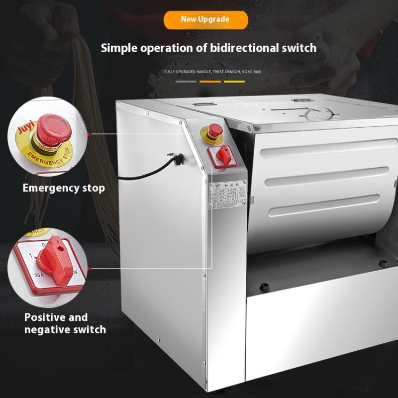 Mixing Machine Commercial 25kg 15 Automatic Kneading Beating Stainless Steel