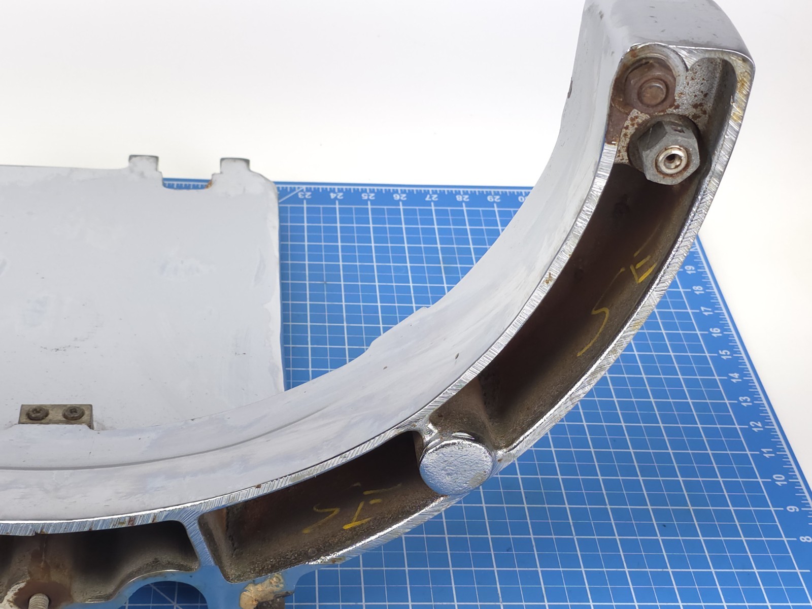 OEM CHROME Hobart 60 Qt H600 Bowl Lift Bracket Arm Cradle Yoke W/ Locks