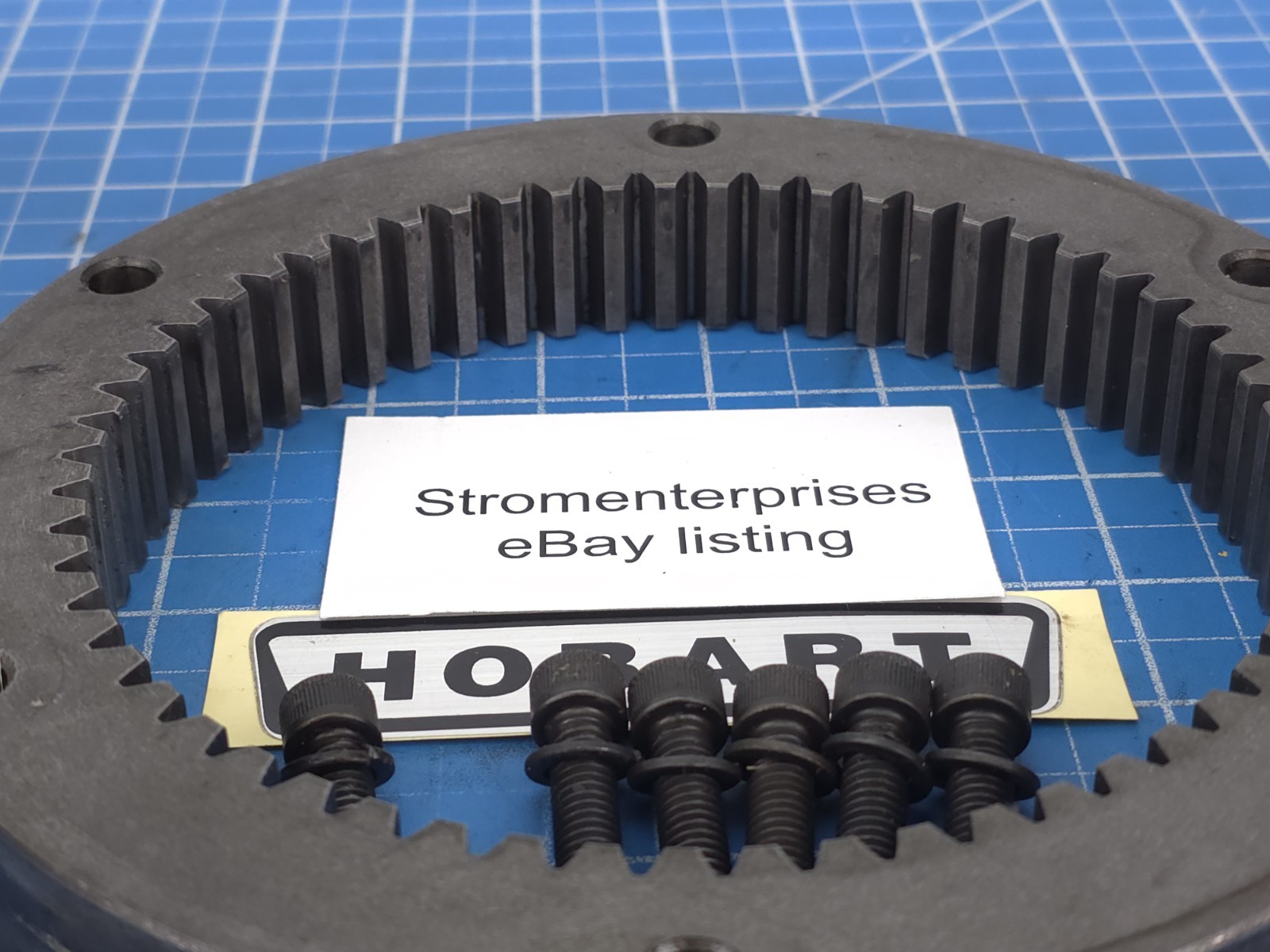 OEM Hobart Mixer D 300 30 qt Planetary Ring Gear W/ Bolts