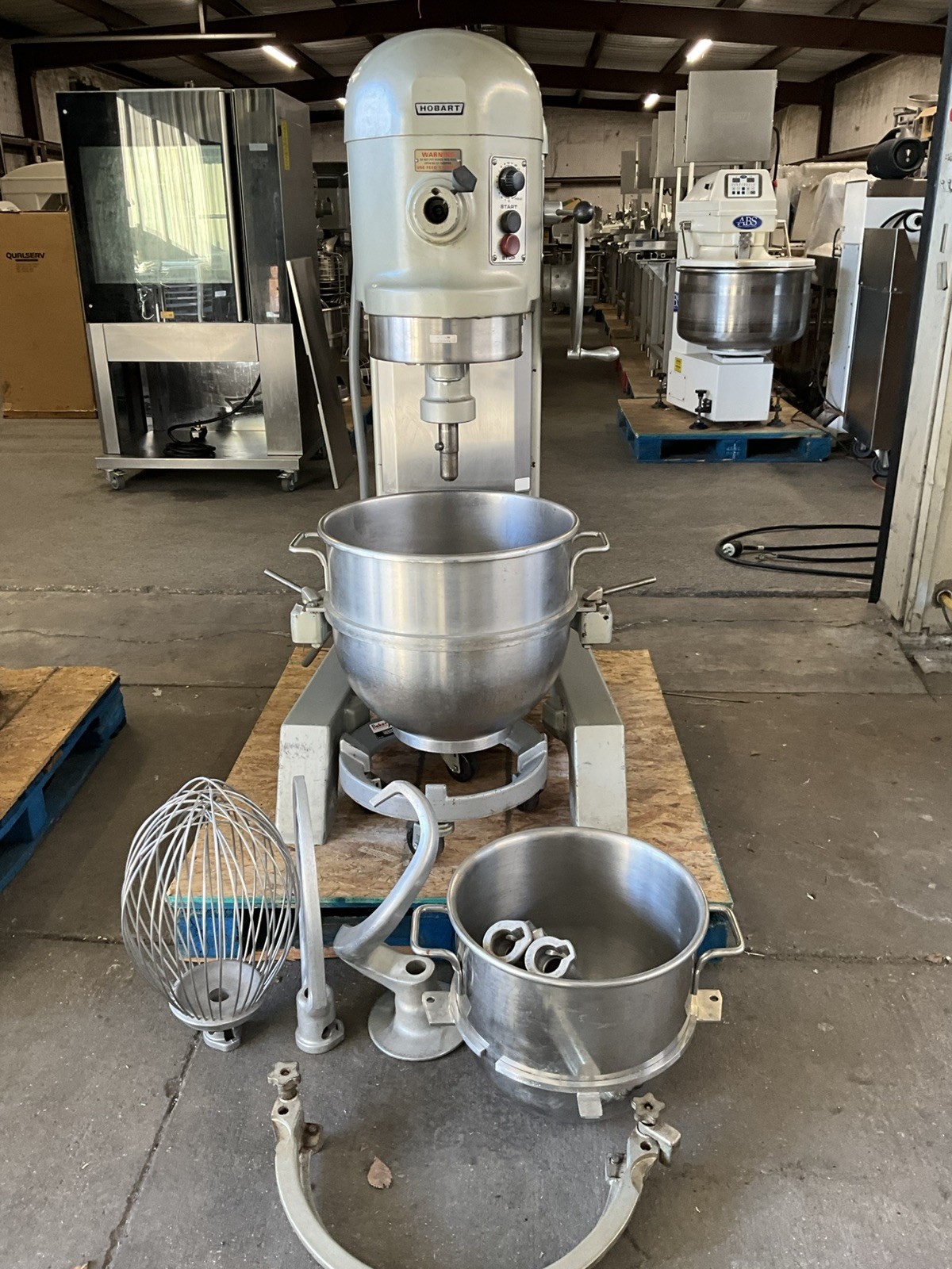 Hobart 60qt Dough mixer H600T Pizza Bakery Donut Pastry Shop with 60/30 bowl