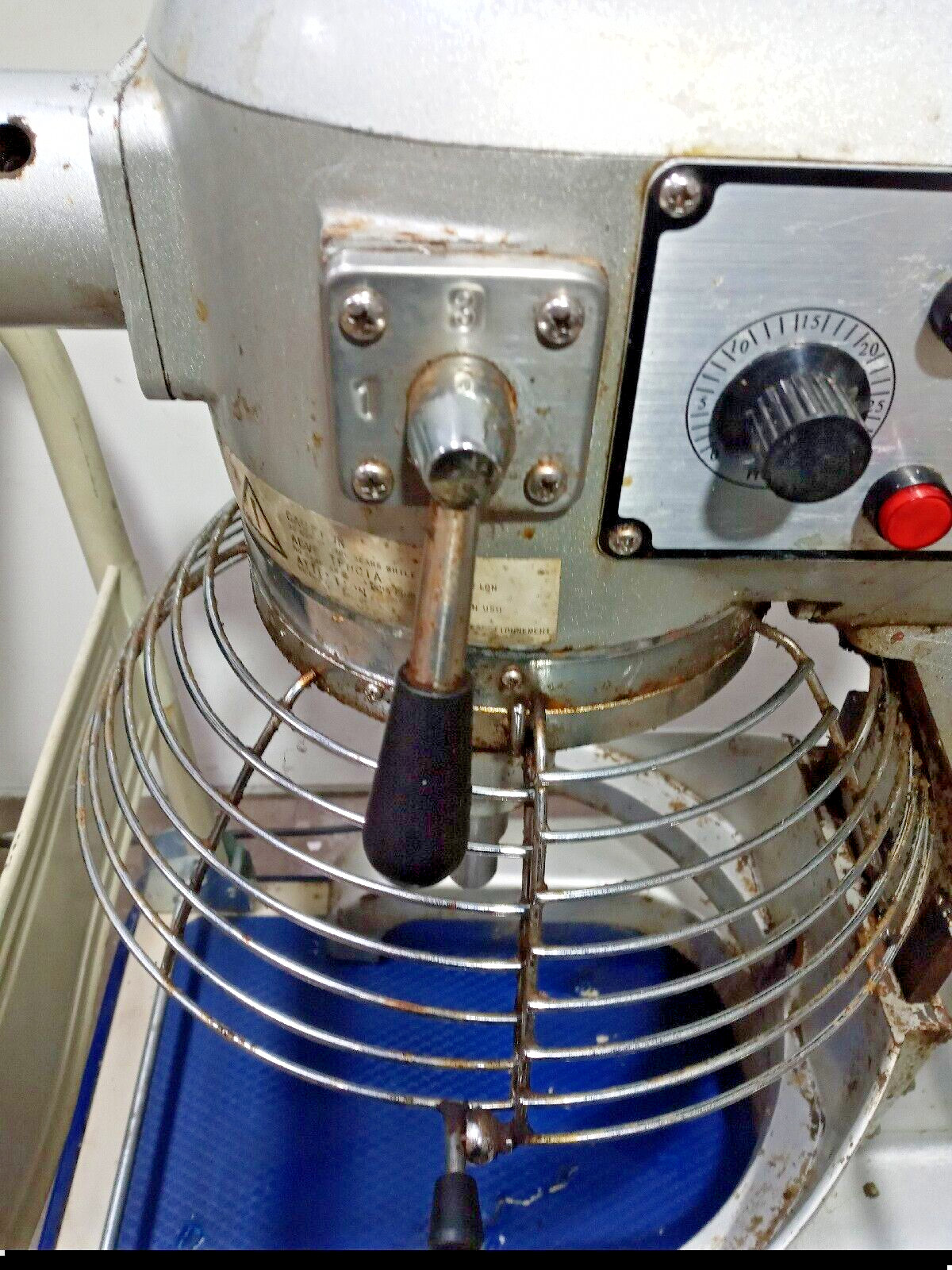 Omcan SP200AT 20 Quart Planetary Baking Dough Commercial Mixer – 3 Speed / part