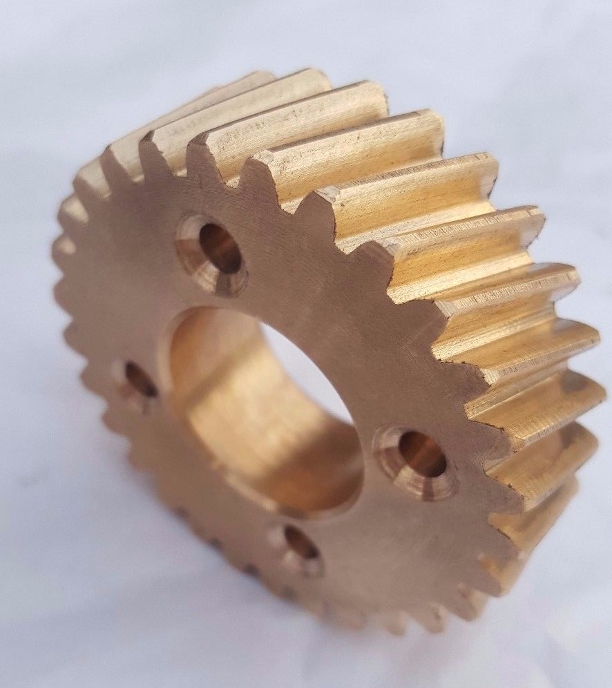 HOBART DOUGH MIXER 55614-1 BRASS GEAR COMMERCIAL HEAVY DUTY COG AE125 A200 A120