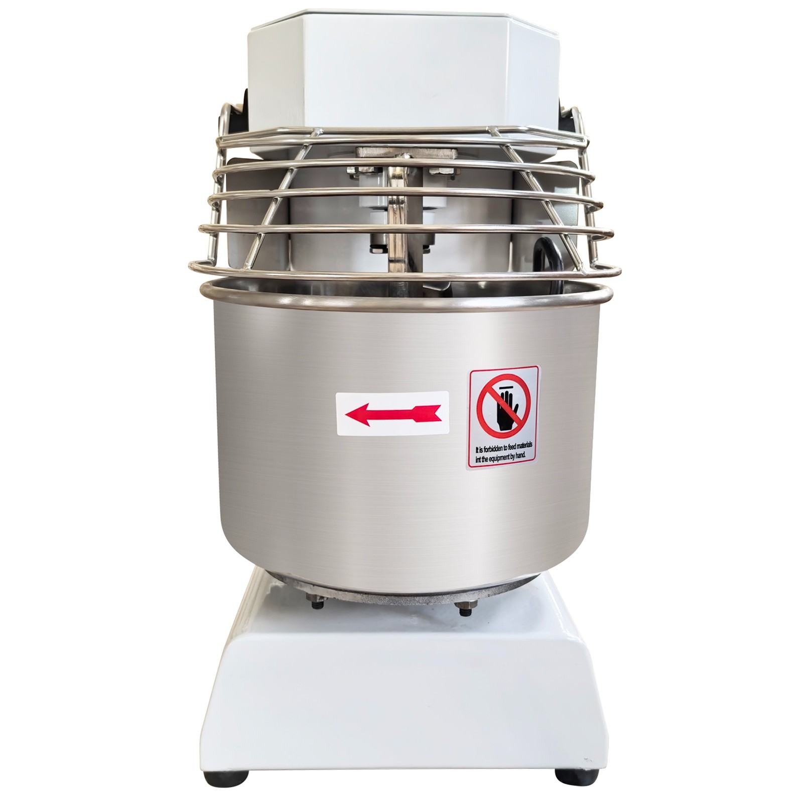 110V 10L Dough Mixer Electric Flour Double-Acting Double-Speed Kneading Machine