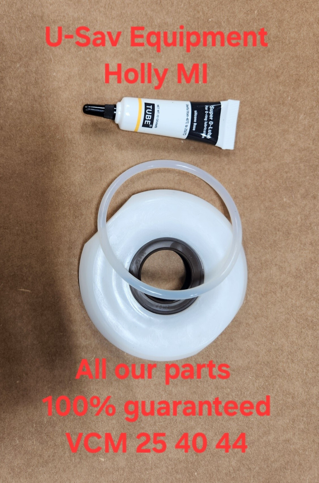 Bowl Seal For Berkel Stephan Hobart VCM 40 44 25 With Corect o ring w seal lube
