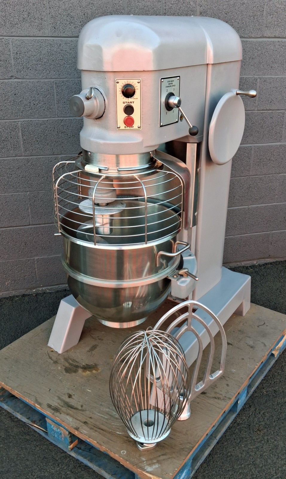 HOBART 60QT Dough Mixer Pizza Bakery Donut Mixer Bowl Guard 2 HP🍕🍩🍪🧁😋Mmmm