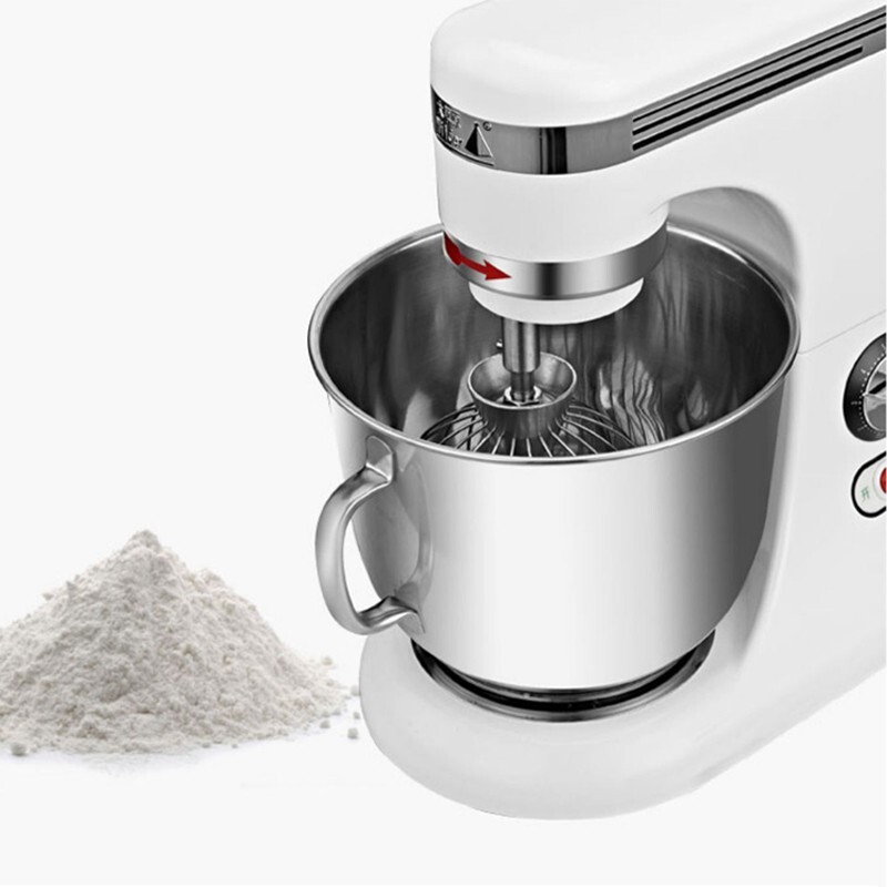 7L Electric Food Stand Mixer Egg Beater Dough Whisk Salad Blender 9-Speed 220V