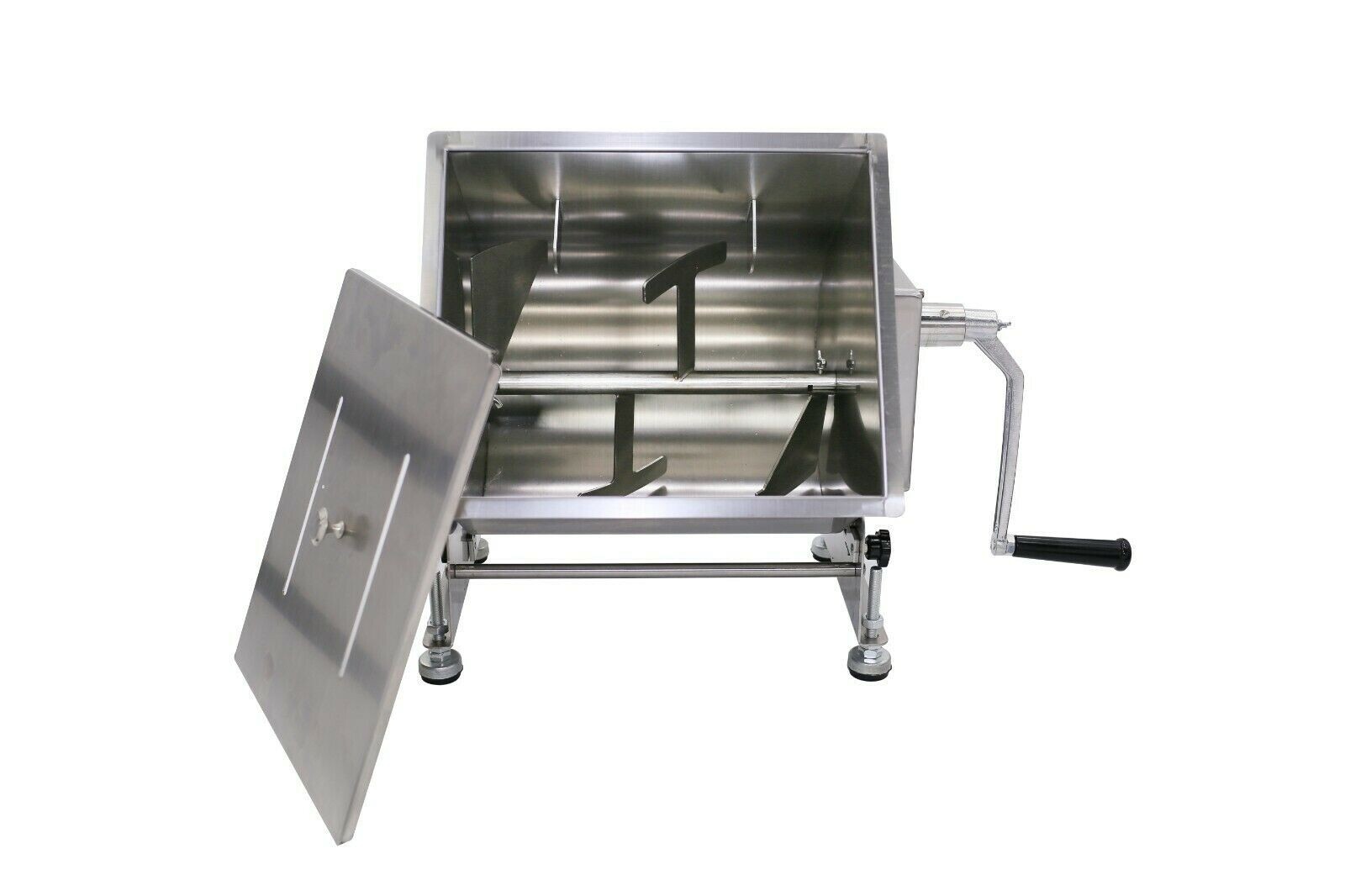Hakka Commercial 2 in 1 Food Processor Meat Mixer with Burger Press Patty Maker