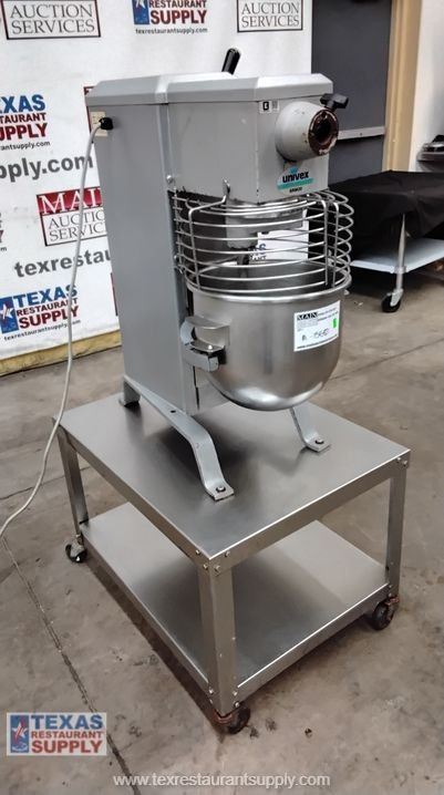 Univex 20 Quart Planetary Dough Mixer with Equipment Stand