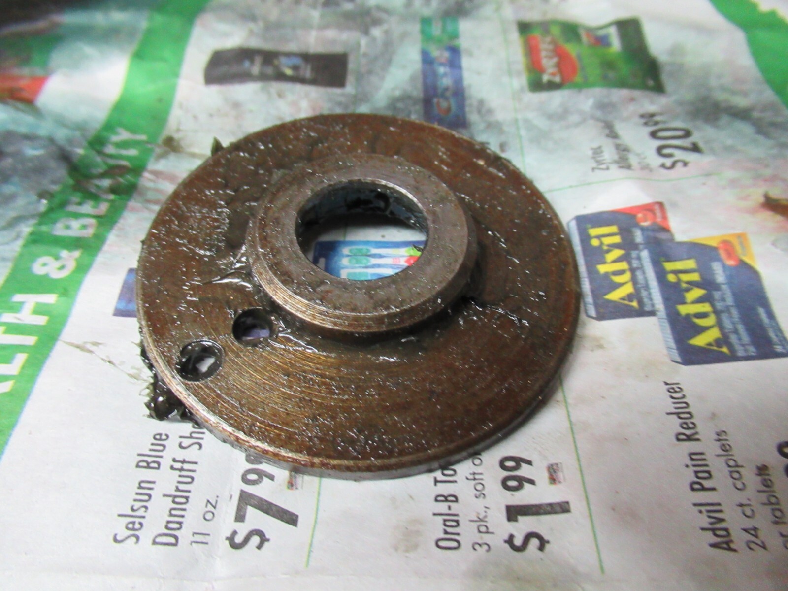 HOBART 20 12 Quart A200 A120 Mixer Planetary Shaft Spacer 00-107145 Part