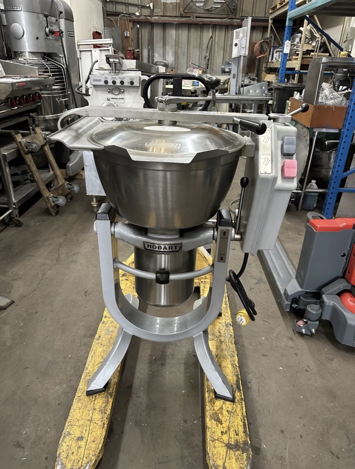 Hobart HCM-450 Vertical Cutter Mixer, 45 Qt., Food Processor