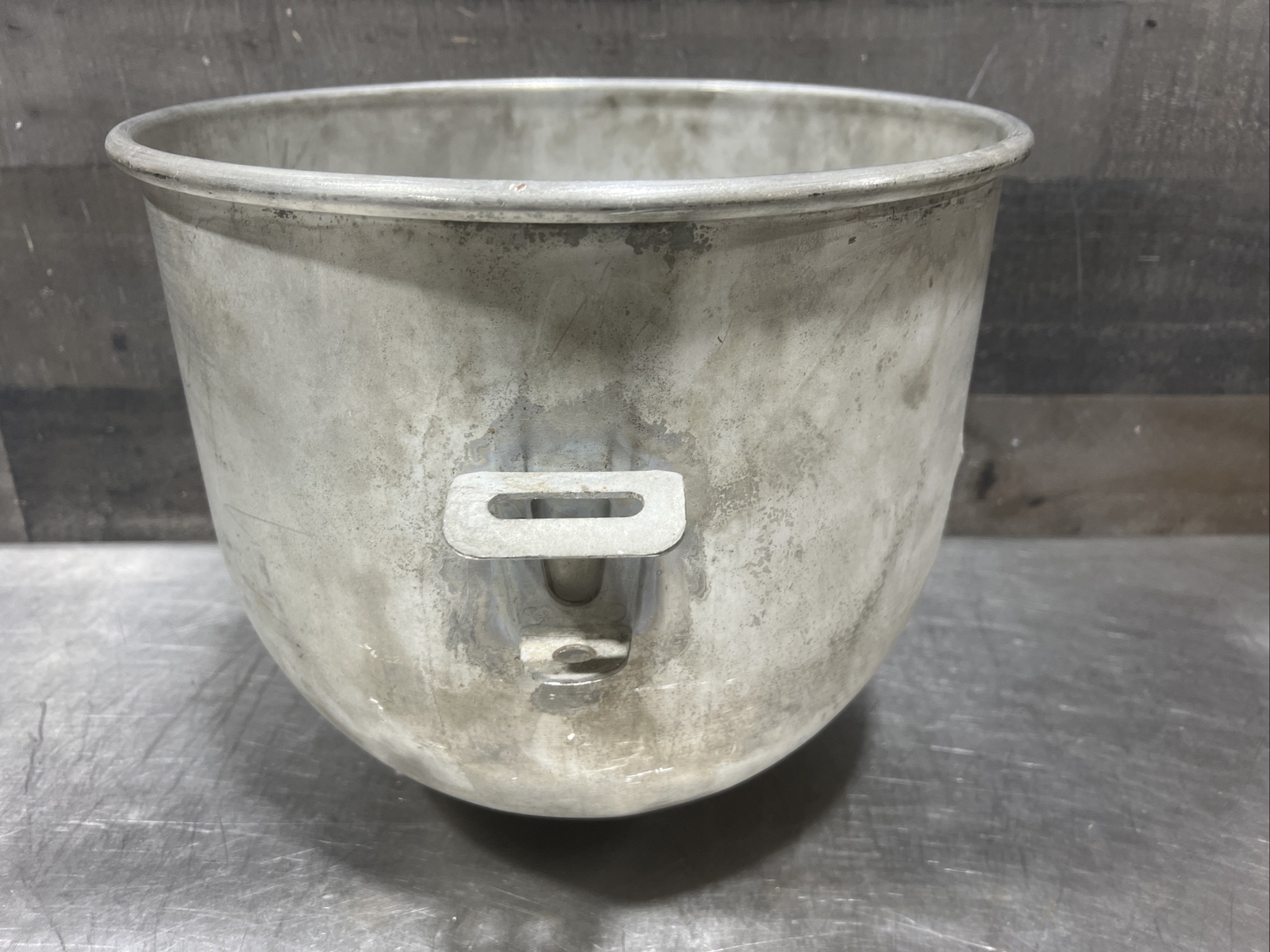 Vintage Hobart 20 QT Quart Mixer Steel Mixing Bowl Used Surplus