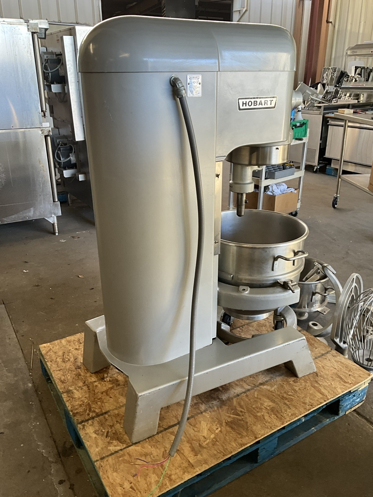 Hobart 60qt Dough mixer H600T Pizza Bakery Donut Pastry Shop with 60/30 bowl