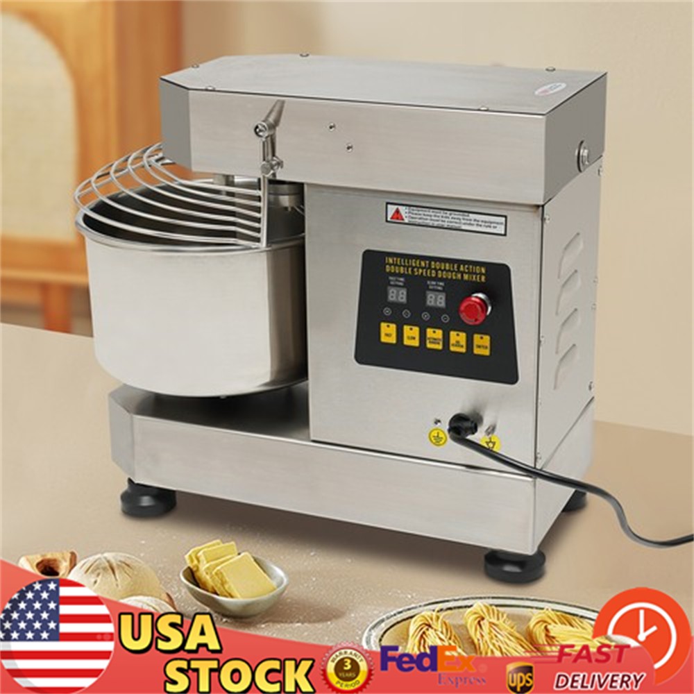 Commercial Spiral Dough Mixer Machine Dough Kneading Mixer for Pizza Bakery