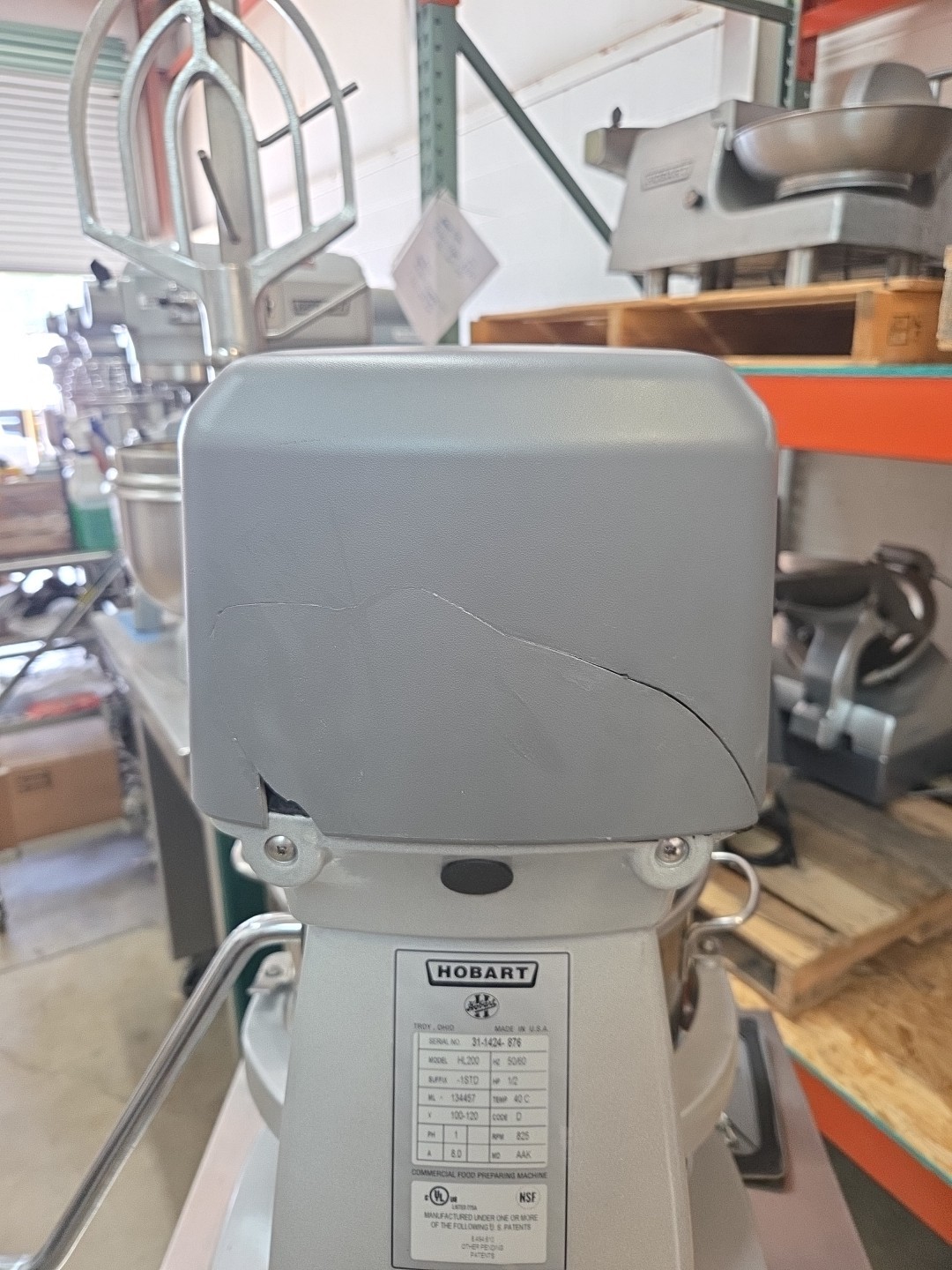 HOBART Mixer HL200 20 Quart With NEW HOOK/BOWL – 1/2 HP – Watch Running Video!