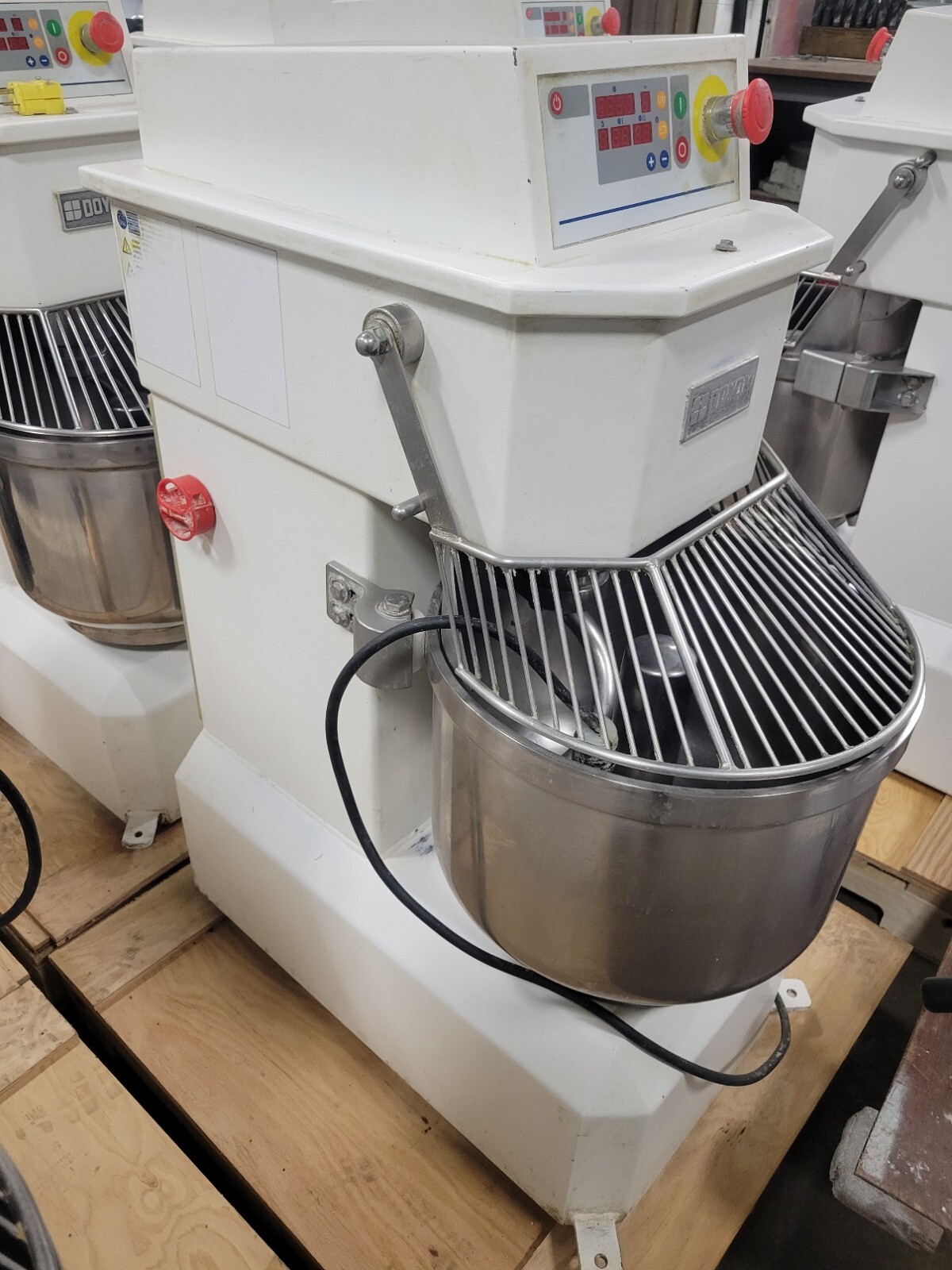 Used Doyon AEF015SP Commercial 30 Qt Spiral Dough Mixer, 208-240 Volts, 1 Phase