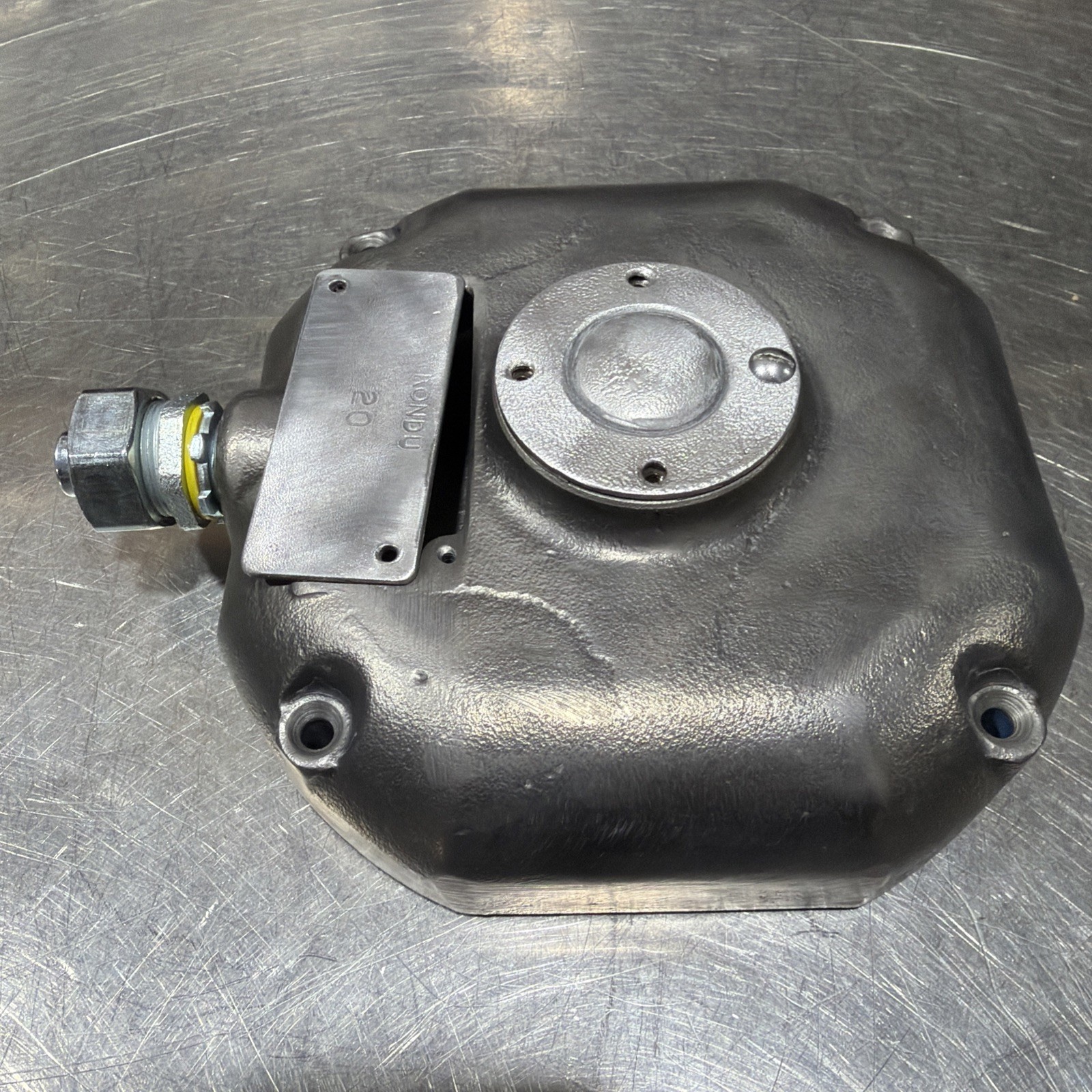 Hobart A200 20 Qt Mixer Back Bearing Bracket Cover-Less Centrifugal Plate