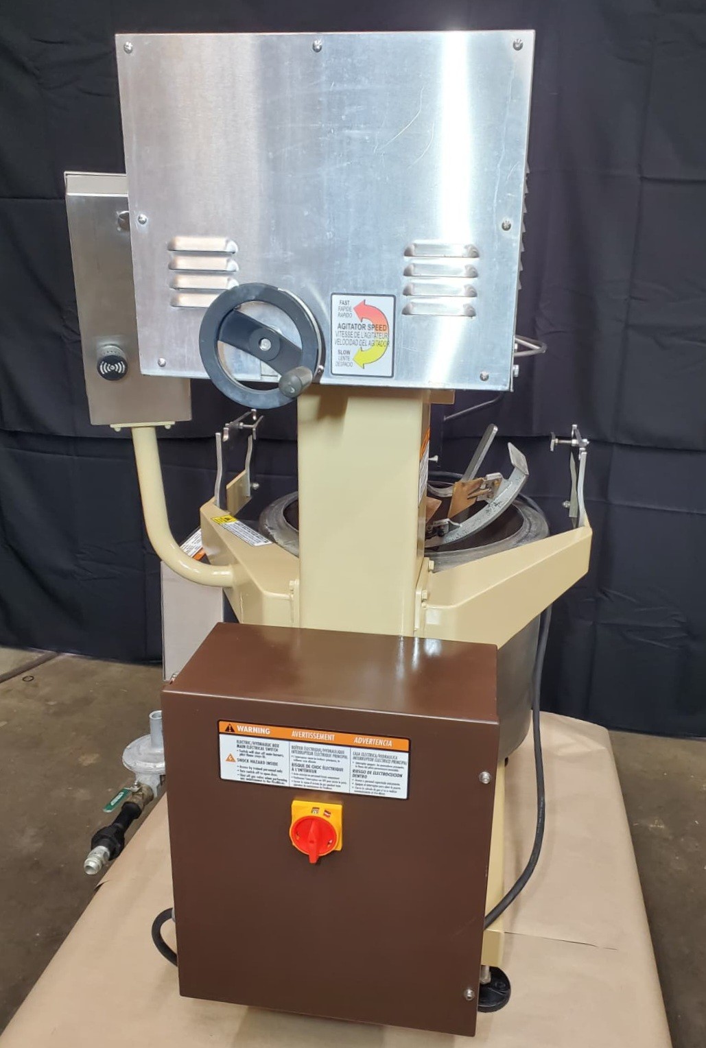 SAVAGE BROS S-92 Chief FireMixer Fudge Caramel Toffee Candy Kettle GAS