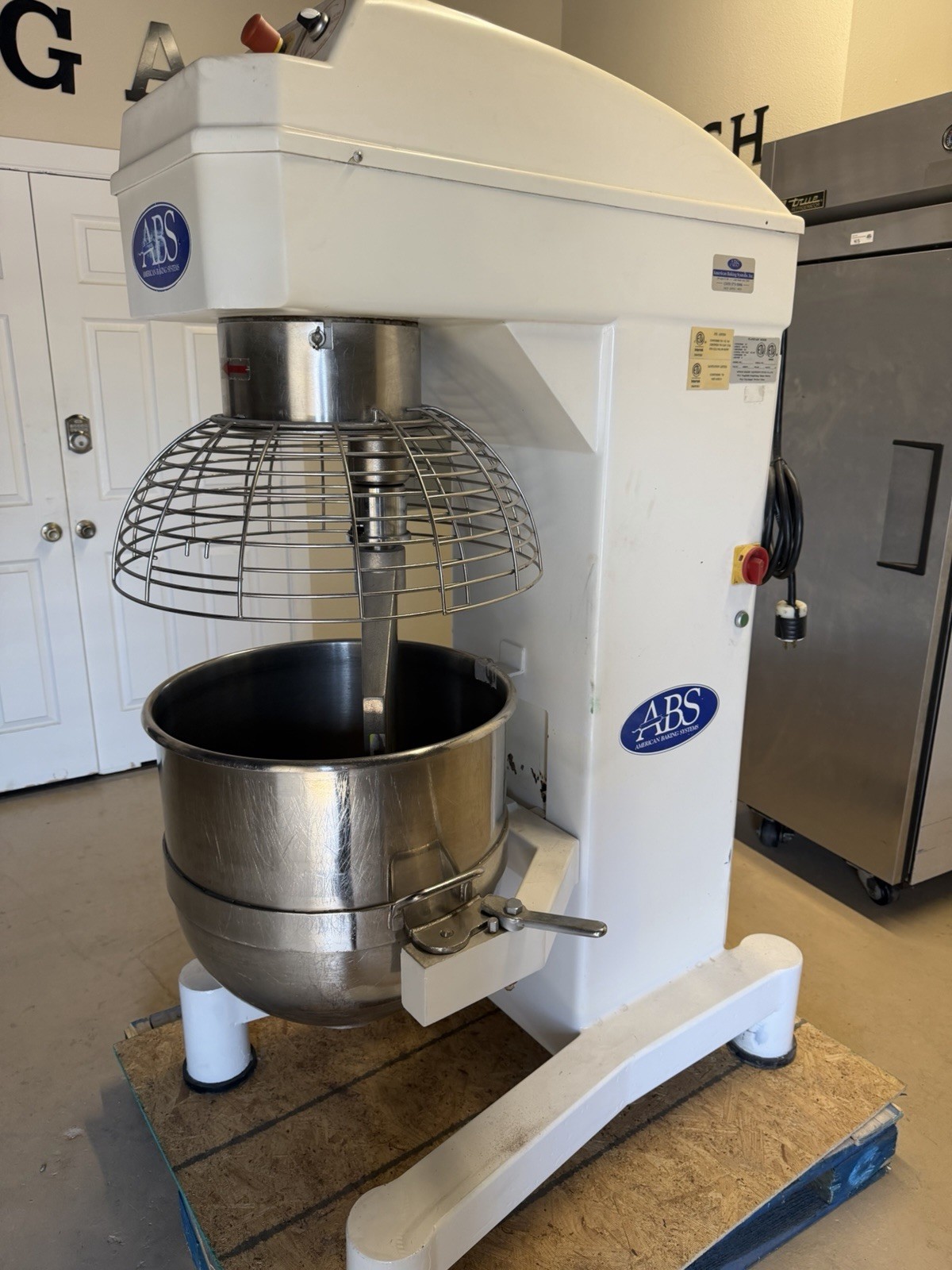 American Baking Systems 80qt planetary DOUGH MIXER SM-80LA BAKERY 2 SPEED ABS
