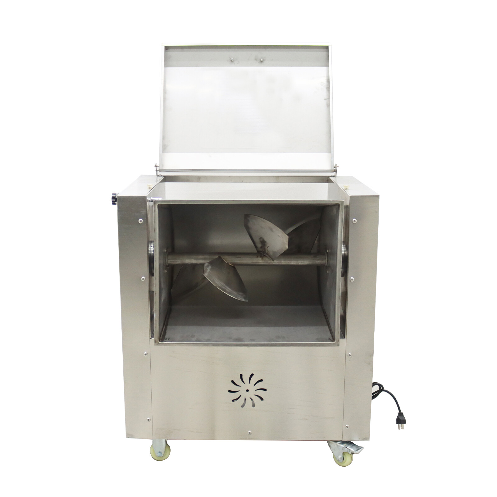16Gal/60L Commercial Stuffing Mix Machine Electric Meat Vegetable Mixer 110V 2HP