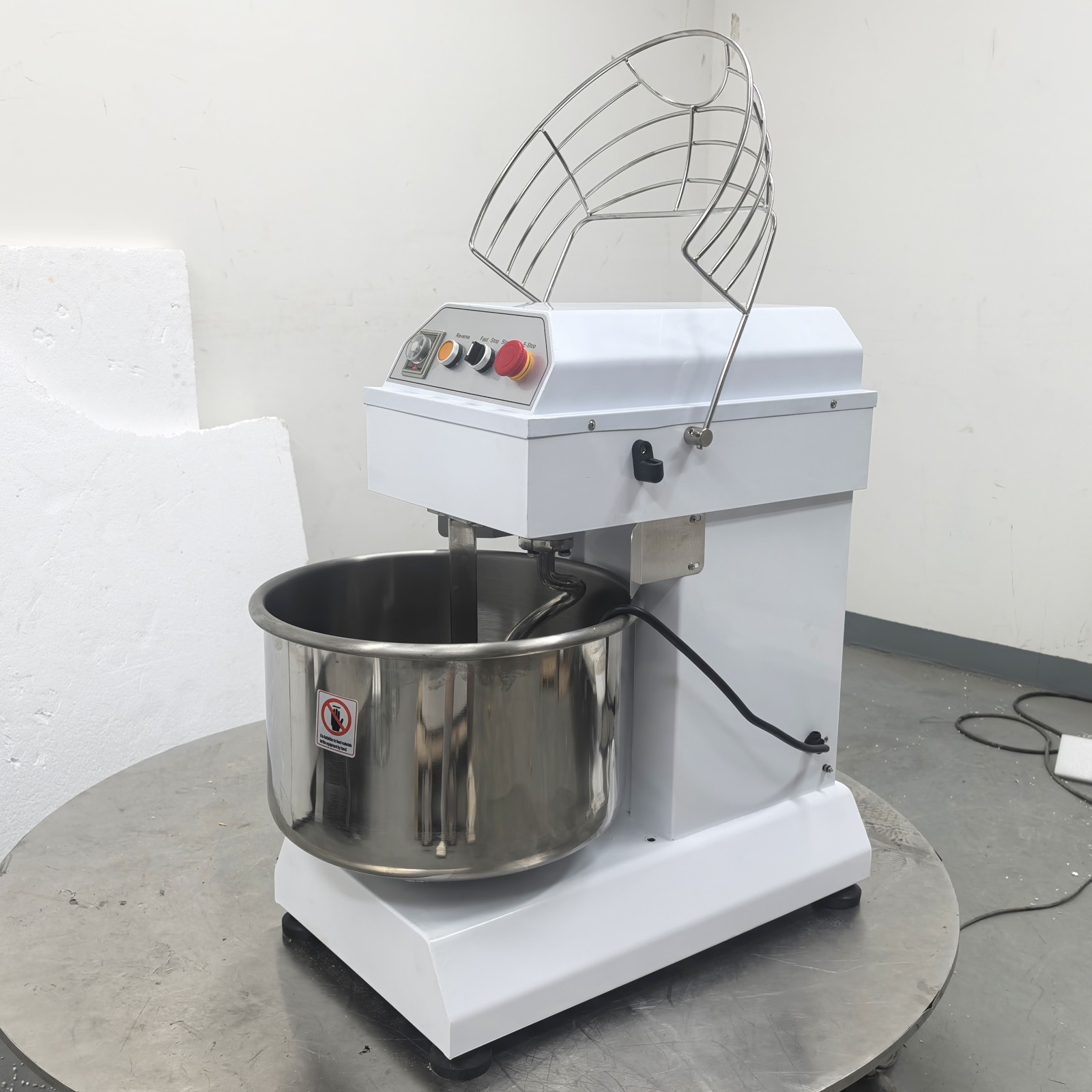 35QT/40L Dough Mixer Food Mixer Stand Mixer for Pizza Bread Variable Frequency