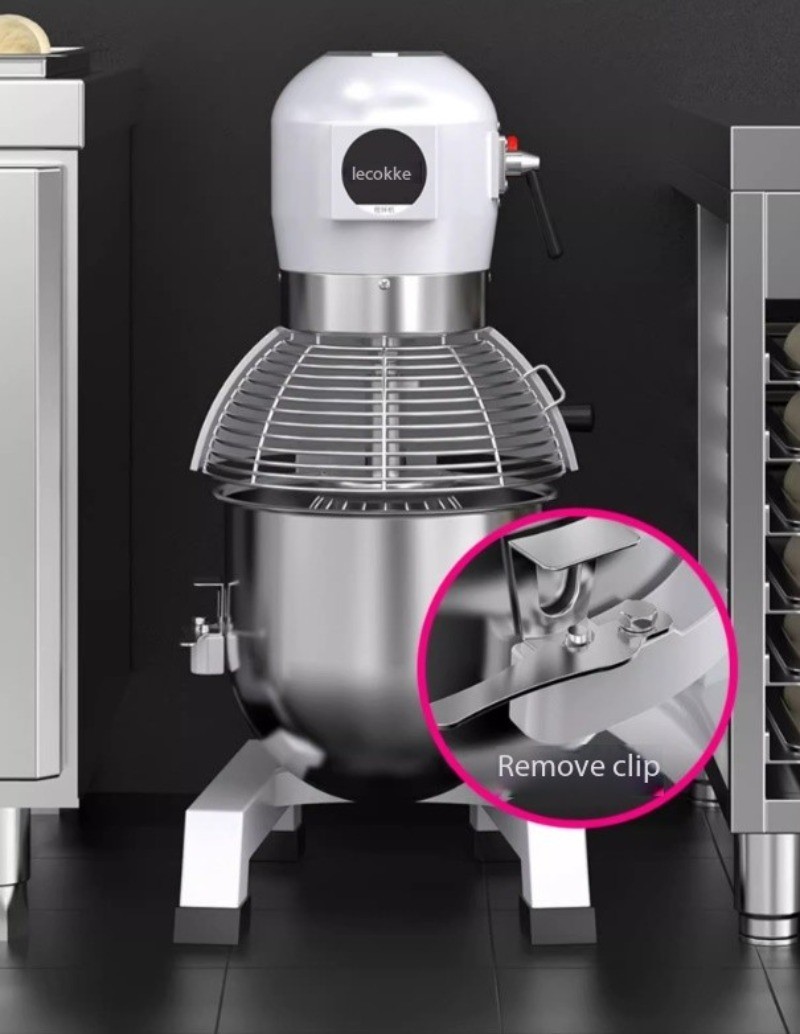 Home Desktop Mixer 10-liter Commercial Food Mixer Dough Mixer Egg Beater 220V