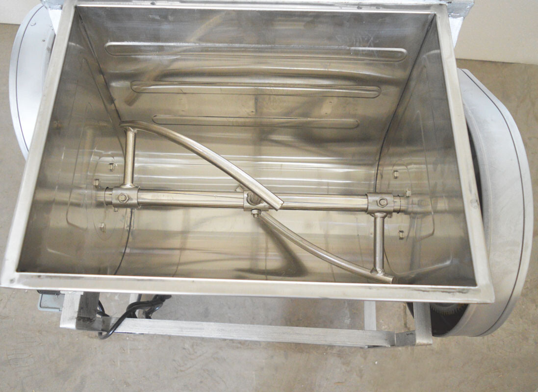 Intbuying 50QT 25KG Commercial 110V Electric Dough Mixer Mixing Machine 2.2KW