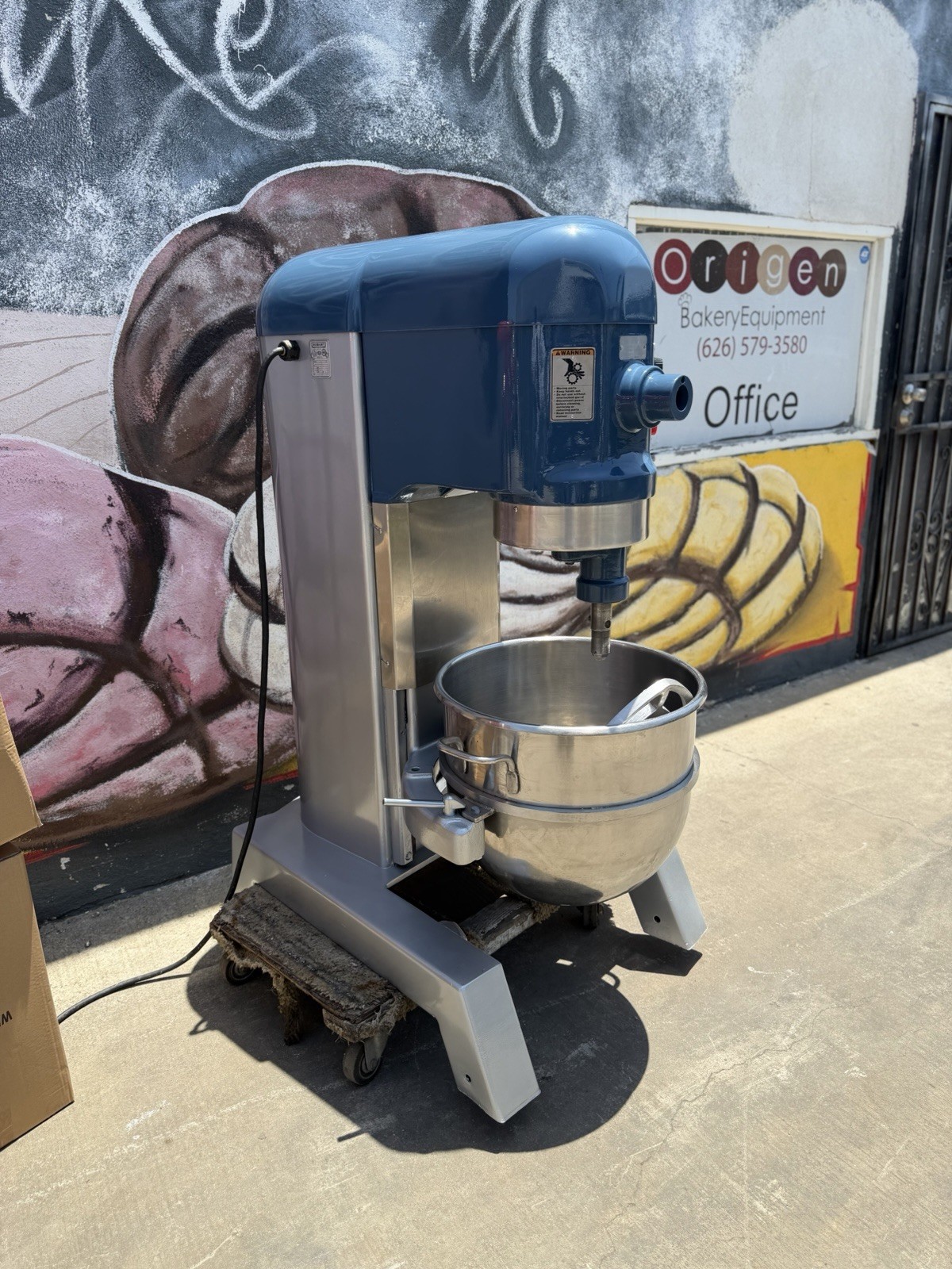 Hobart H-600 60 Qt. Commercial Mixer 220V 3PH 2HP Bakery Equipment PANADERIA