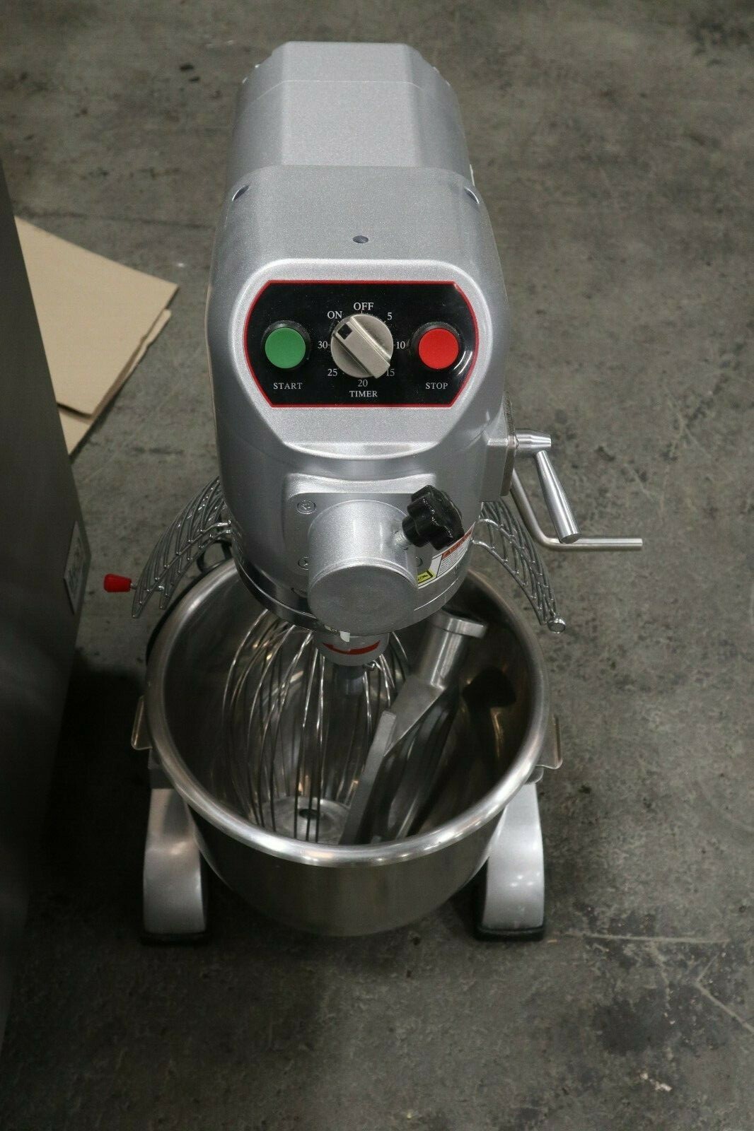 Atosa PPM-20 21qt 1100W Heavy Duty Floor Mixer used good condition