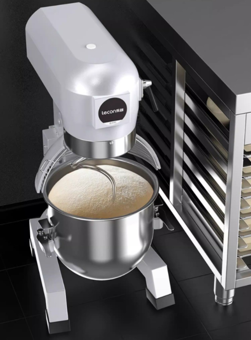 Home Desktop Mixer 10-liter Commercial Food Mixer Dough Mixer Egg Beater 220V