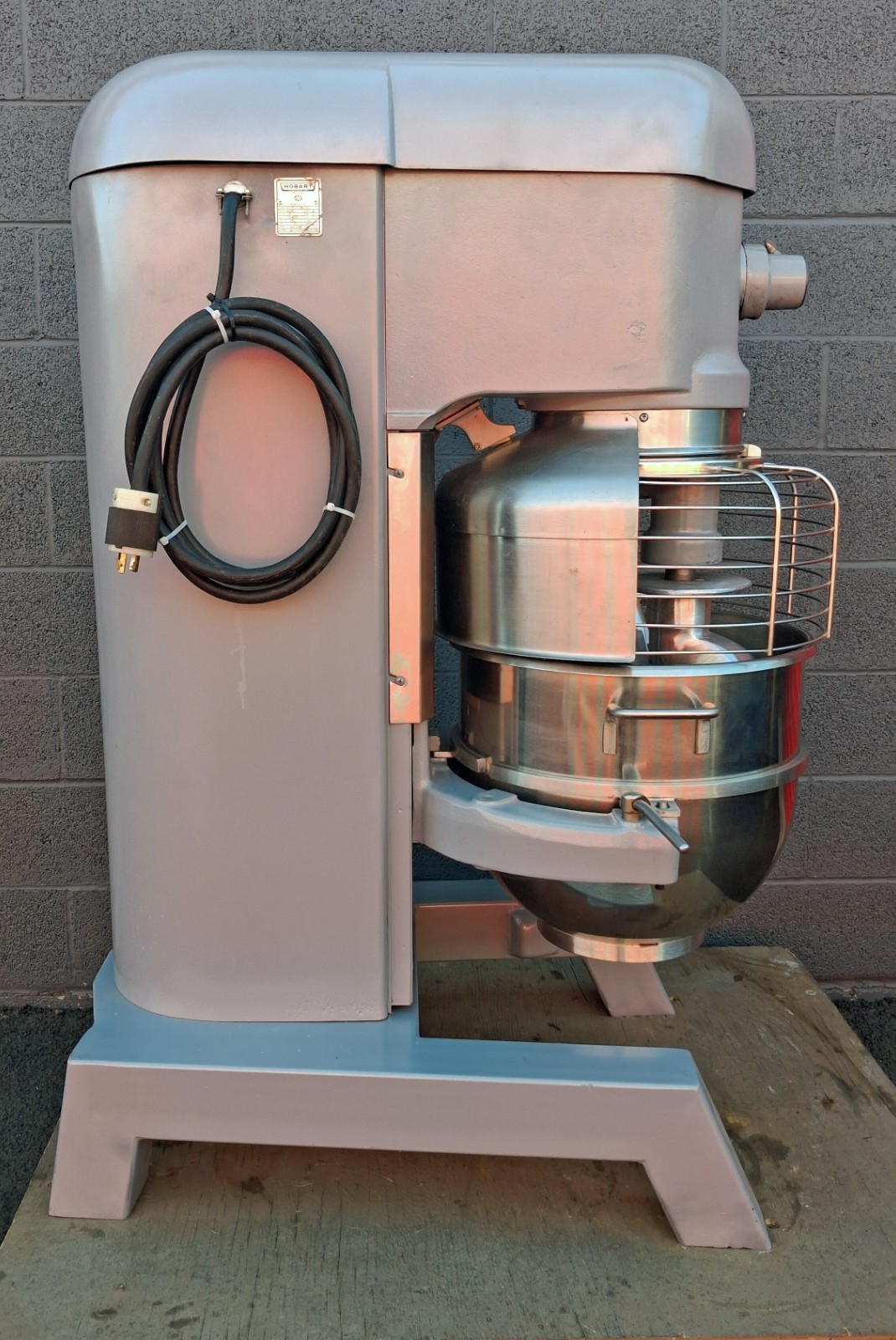HOBART 60QT Dough Mixer Pizza Bakery Donut Mixer Bowl Guard 2 HP🍕🍩🍪🧁😋Mmmm