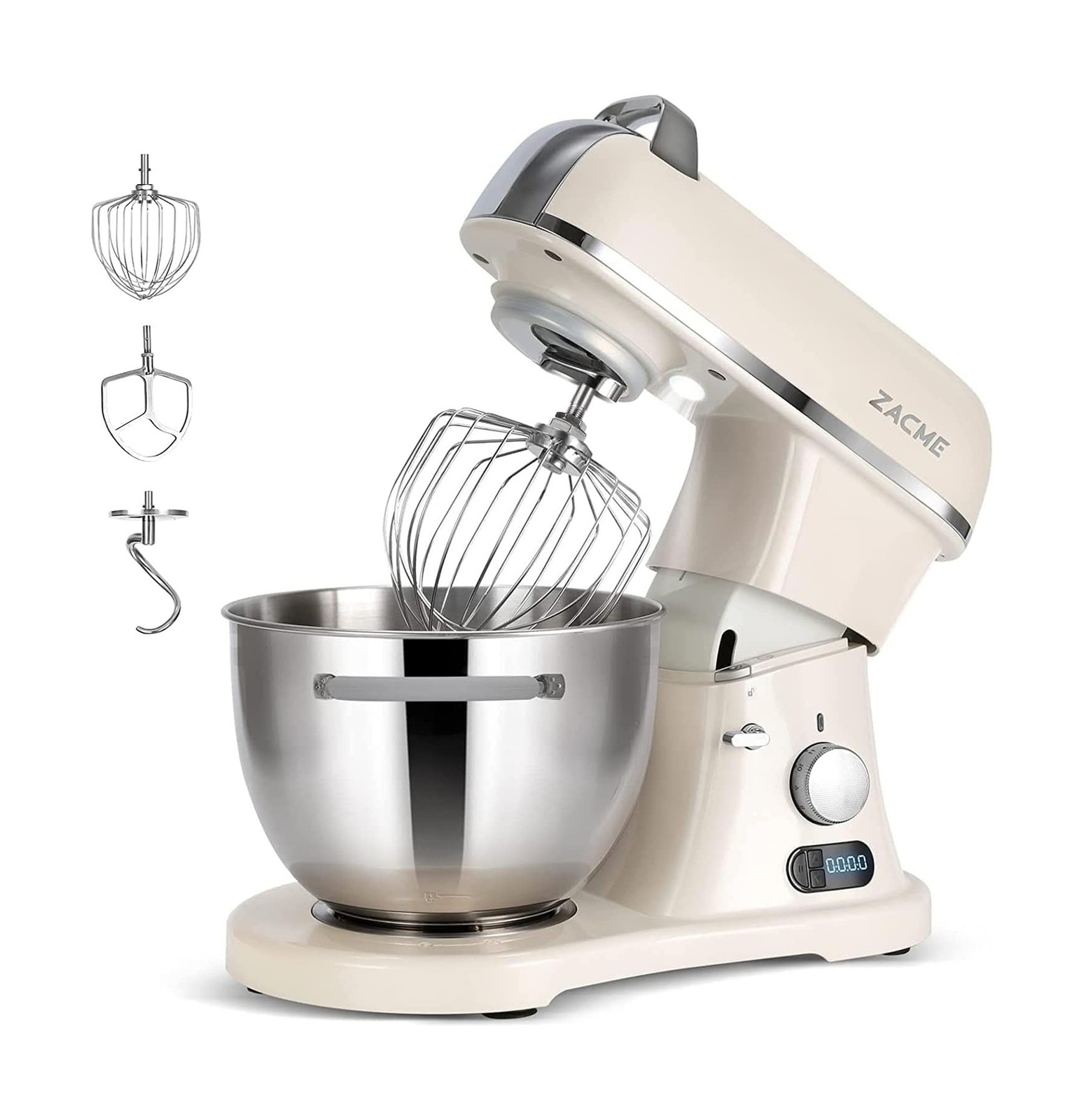 8.4QT Commercial Stand Mixer 800W with NSF Certified and Aluminum die casting…
