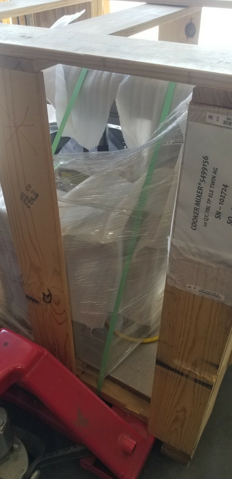 NEW unused GROEN Steam mixing KETTLE TDB-20 Tilting Mixer 20 quarts Fudge Kettle