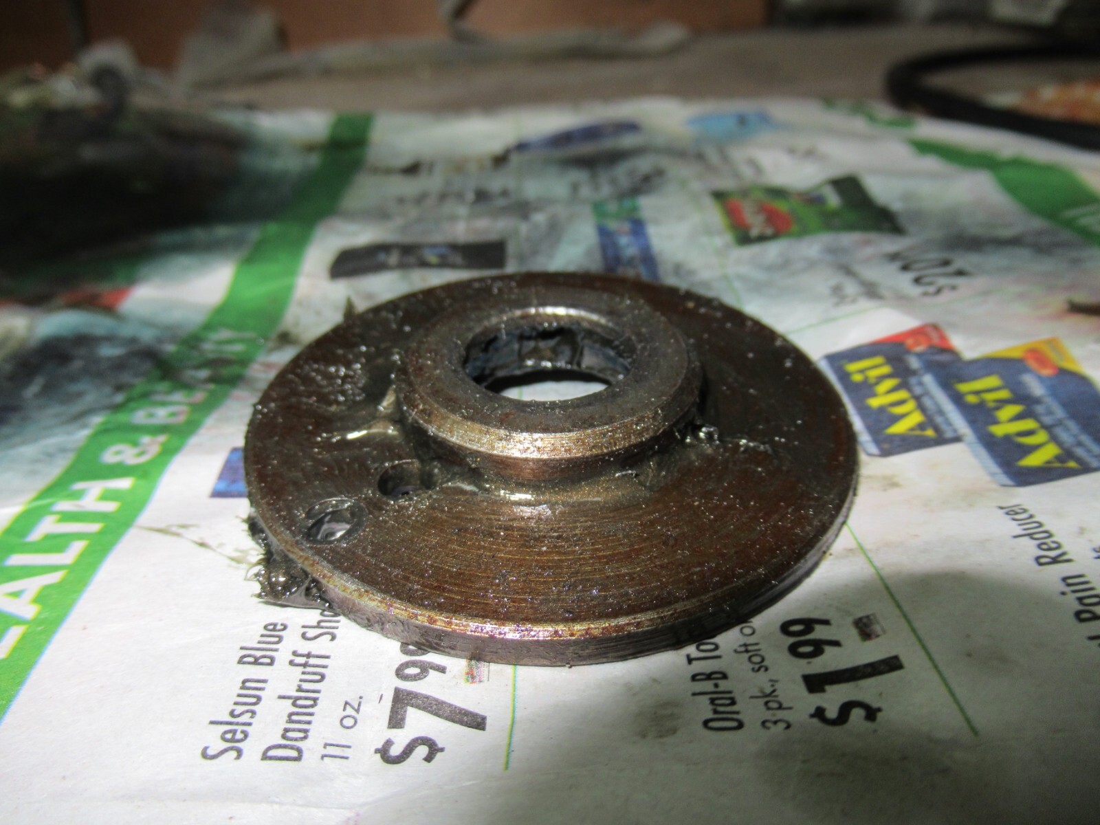 HOBART 20 12 Quart A200 A120 Mixer Planetary Shaft Spacer 00-107145 Part