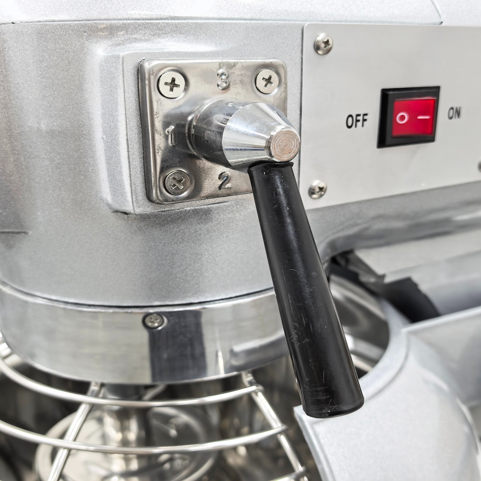 Commercial Food Mixer Electric Dough Mixer 20L 3 Speeds Whisk Mixer Processor