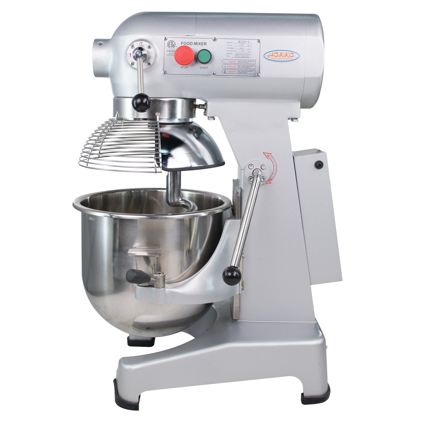 Clivia Commercial Electric Dough Food Mixer 20Qt 30Qt Stand Mixer 3 Speed Bakery
