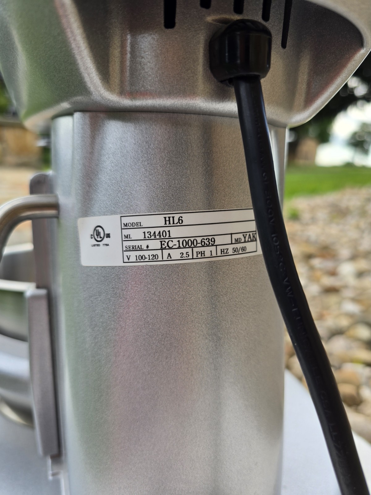 Hobart HL6 Mixer Commercial 6 Quart/6 QT Bowl & 2 Attachments, Exc. N50 Similar