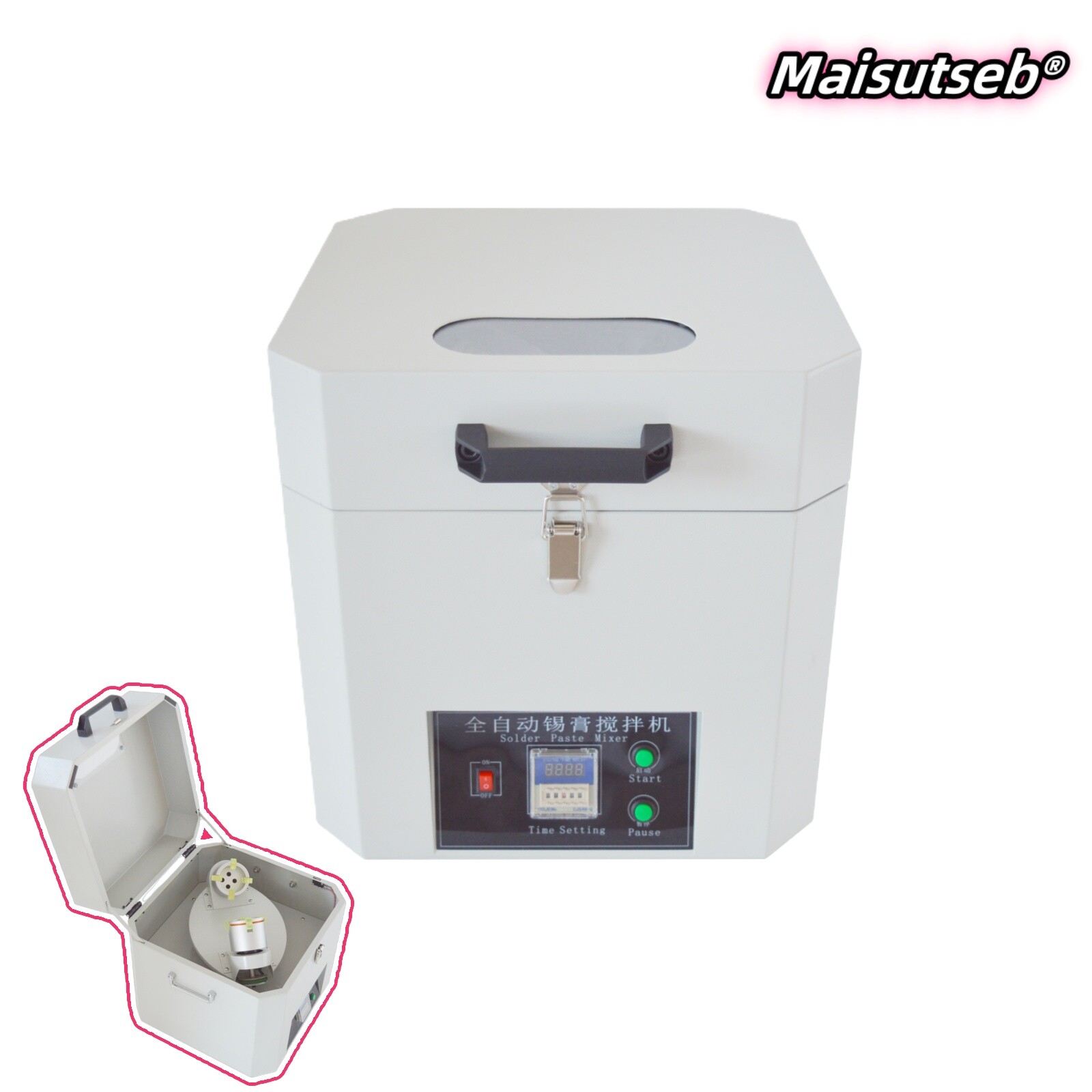 110V 60W Automatic Solder Paste Mixer Microcomputer Electric Mixing Equipment