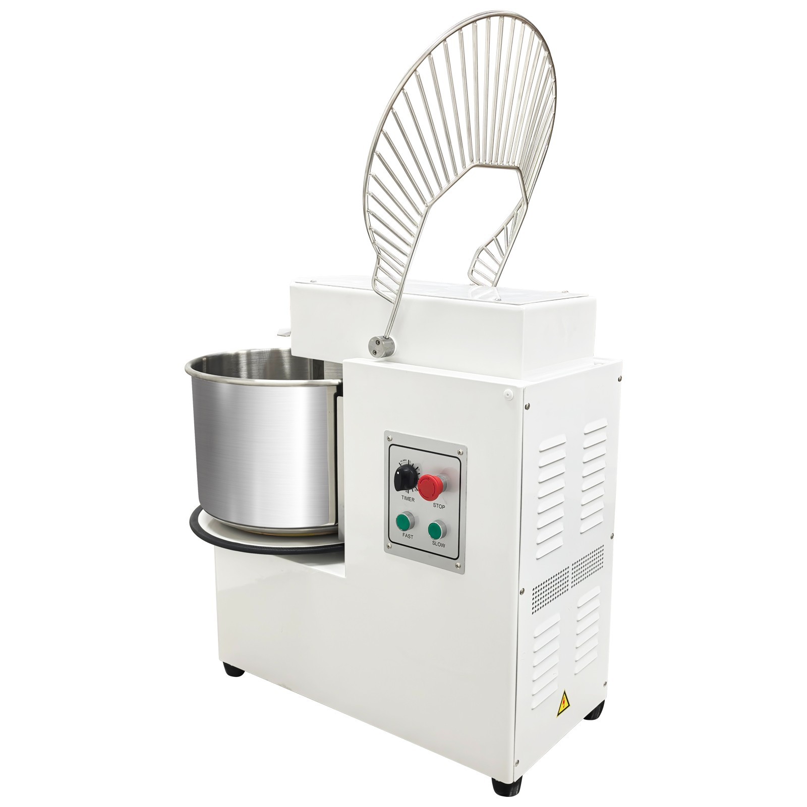 20L Food Mixer Double Speed Action Dough Kneading Machine Detachable Bucket 110V