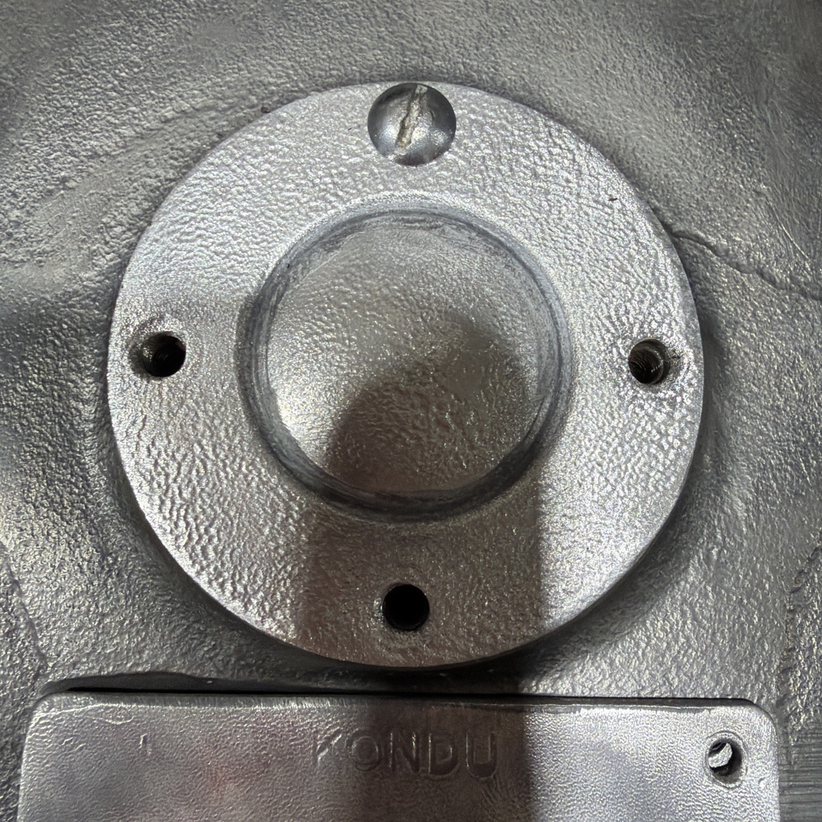 Hobart A200 20 Qt Mixer Back Bearing Bracket Cover-Less Centrifugal Plate