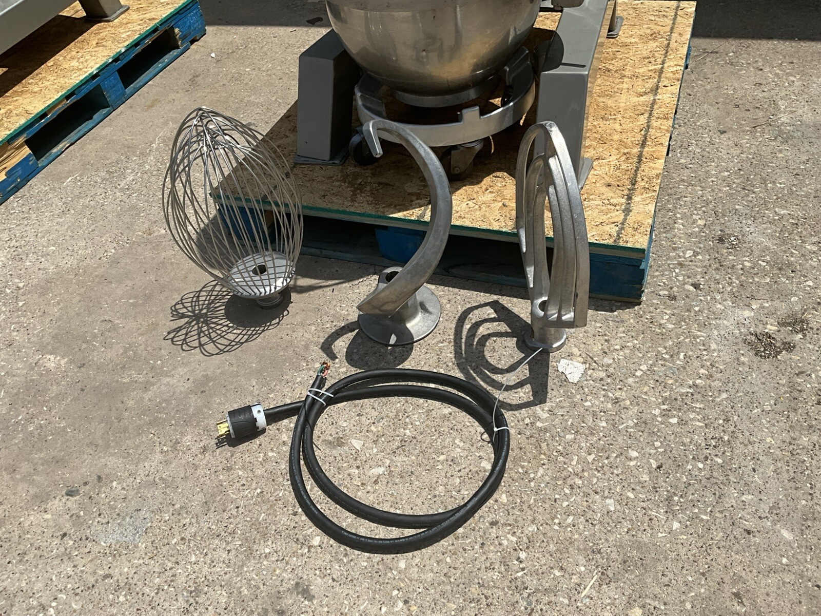 Hobart 60qt Dough mixer H600T Pizza Bakery Donut Pastry Shop bowl guard Hook 5