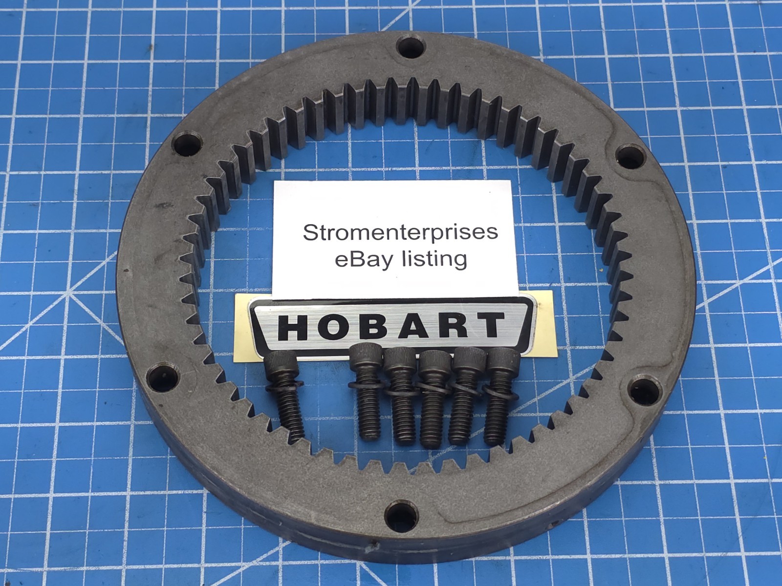 OEM Hobart Mixer D 300 30 qt Planetary Ring Gear W/ Bolts